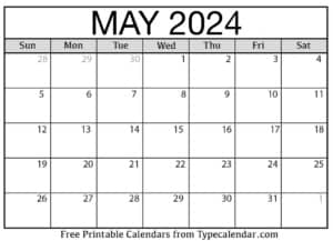 May Date 2024